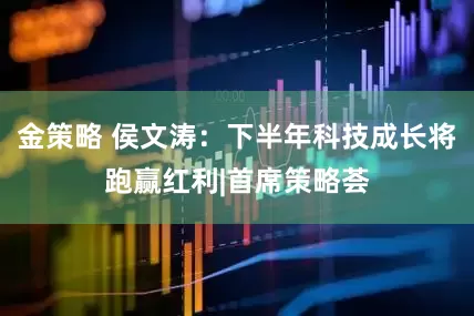 金策略 侯文涛：下半年科技成长将跑赢红利|首席策略荟