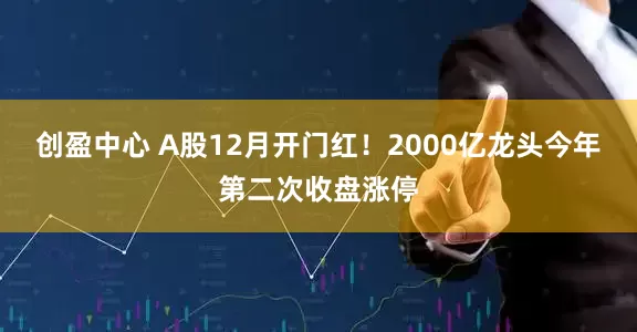 创盈中心 A股12月开门红！2000亿龙头今年第二次收盘涨停